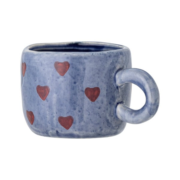 Mėlynos spalvos iš keramikos vaikiškas puodelis 115 ml Nini – Bloomingville Mini-image-2