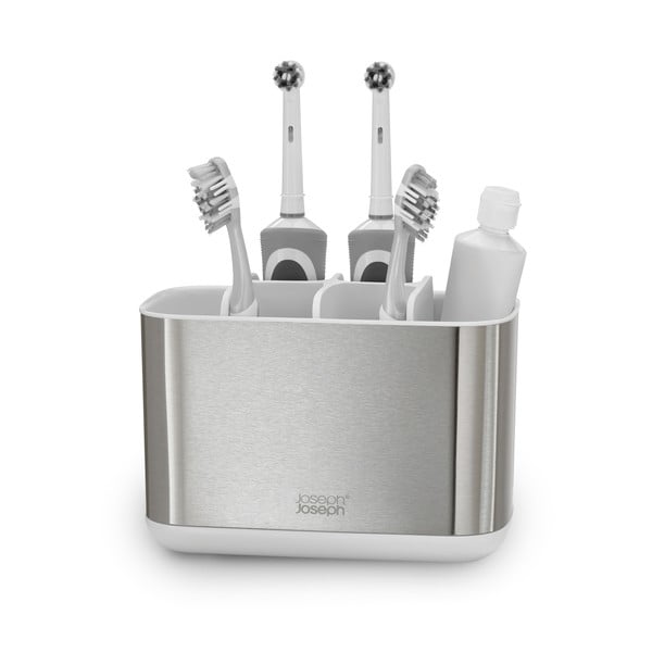 Nerūdijančio plieno indas dantų šepetėliams Joseph Joseph EasyStore-image-4