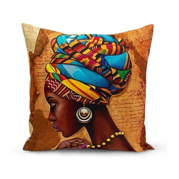 3 pagalvėlių užvalkalų rinkinys Minimalist Cushion Covers African Culture, 45 x 45 cm-image-3