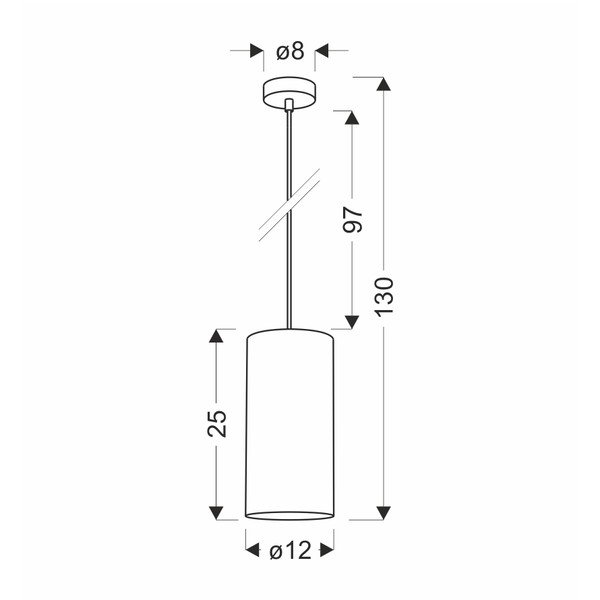 Kabantis šviestuvas smėlio spalvos ø 12 cm su rotango gaubtu Fleri – Candellux Lighting-image-2
