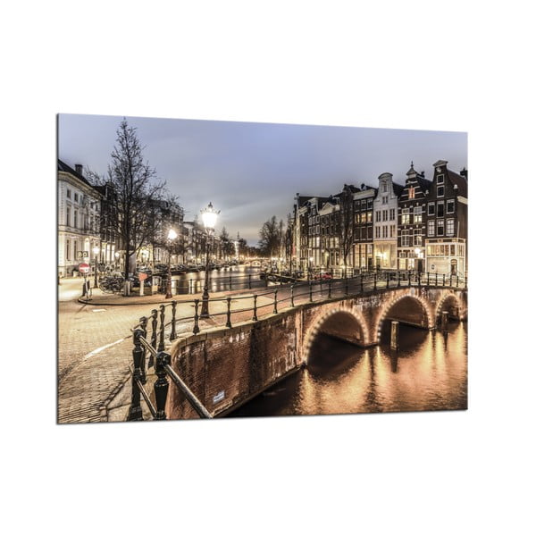 Vaizdas Styler Glasspik Amsterdam City, 70 x 100 cm