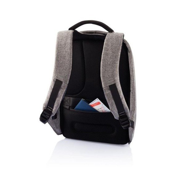 Juoda kuprinė su suagiomis, spaltomis kišenėmis XD dizainas Bobby-image-4