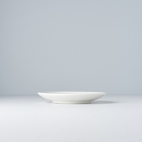 Baltos spalvos keraminė lėkštė MIJ Star, ø 17 cm-image-1