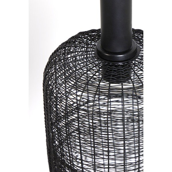 Juodas lubinis šviestuvas ø 22 cm Lekang - Light & Living-image-4
