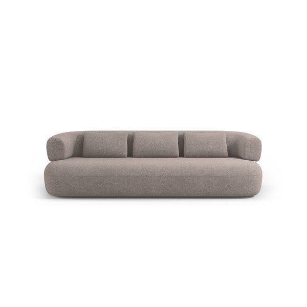 Šviesiai rudos spalvos sofa iš boucle 200 cm Jenny – Micadoni -image-3
