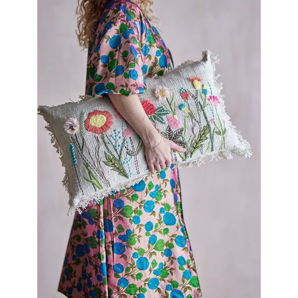 Iš medvilnės dekoratyvinė pagalvėlė 60x35 cm Tetti – Bloomingville-image-1