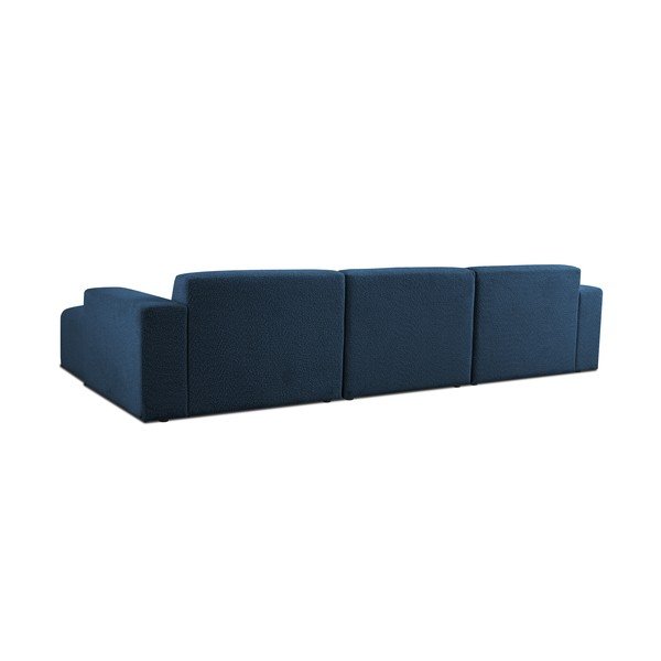 Iš boucle kampinė sofa tamsiai mėlynos spalvos (su dešiniuoju kampu) Roxy – Scandic-image-2