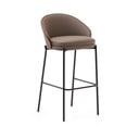 Rudos spalvos baro taburetė (sėdynės aukštis 77 cm) Eamy – Kave Home