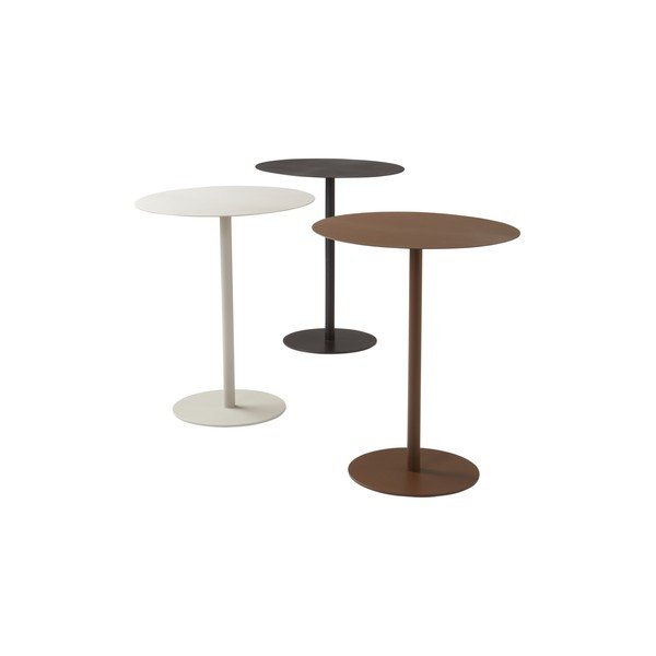 Iš metalo apvalios formos šoninis stalas ø 40 cm Heby – Jotex-image-2
