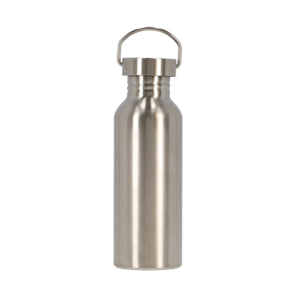 Iš nerūdijančio plieno butelis sidabrinės spalvos 650 ml – Esschert Design