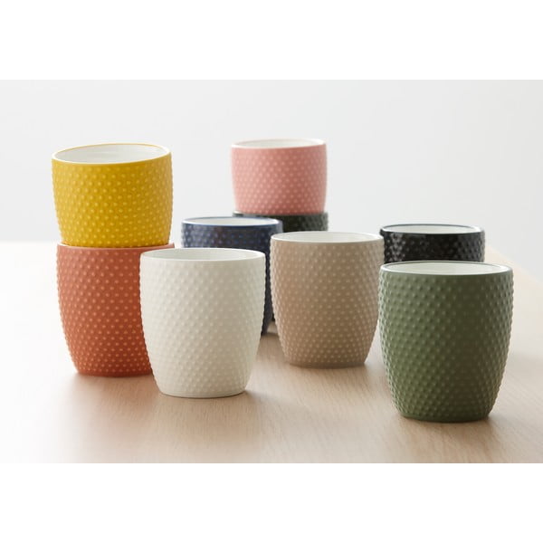 Iš porceliano  puodelis oranžinės spalvos 250 ml Abode – Ladelle-image-2