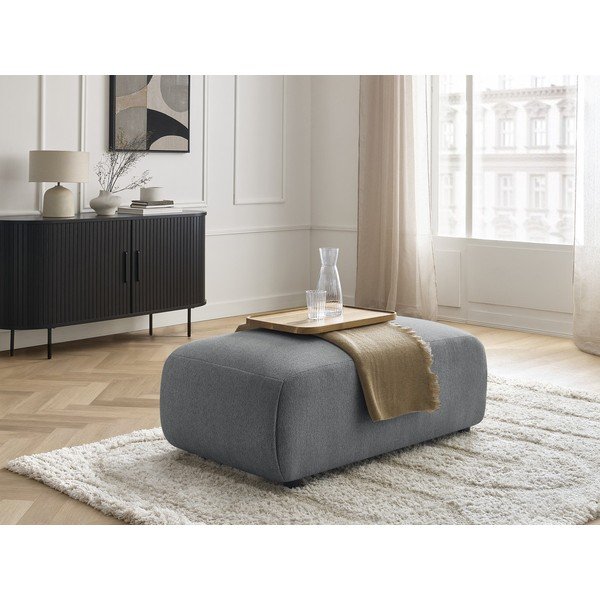 Tamsiai pilkos spalvos modulinė taburetė Jana – Bobochic Paris-image-1