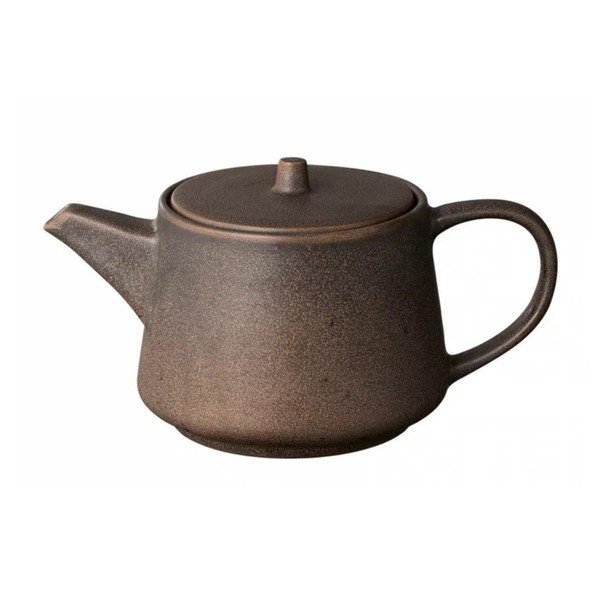 Tamsiai rudos spalvos iš keramikos arbatinukas 1 l Kumi – Blomus