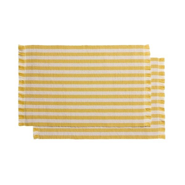 Iš tekstilės/iš džiuto padėkliukai 2 vnt. 35x50 cm Daltan – Kave Home