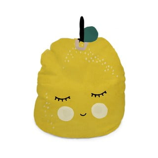 Geltonas vaikiškas sėdimasis krepšys Lemon - Little Nice Things