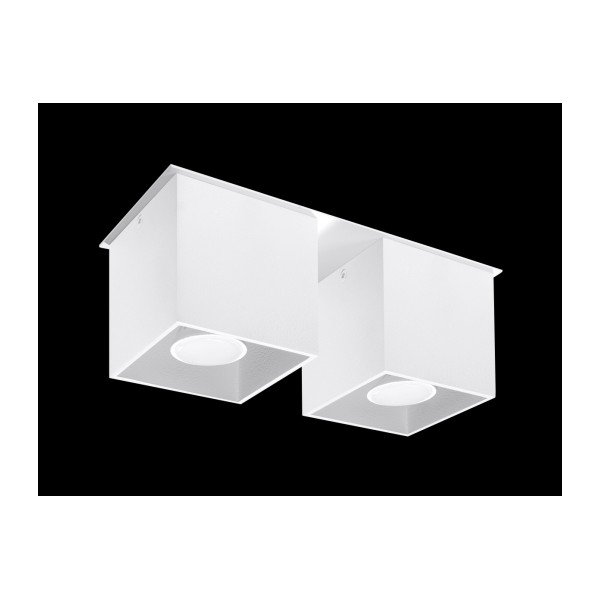 Baltas lubinis šviestuvas Sollux Geo-image-3