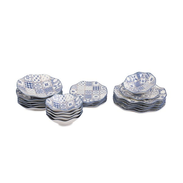 24 dalių porcelianinių indų rinkinys Güral Porselen Navy