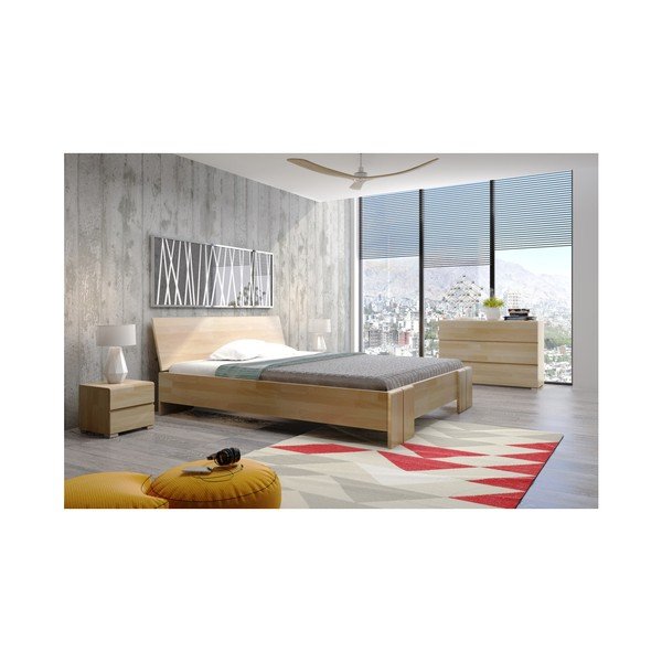 Dvigulė lova iš buko medienos SKANDICA Vestre Maxi, 140 x 200 cm-image-4