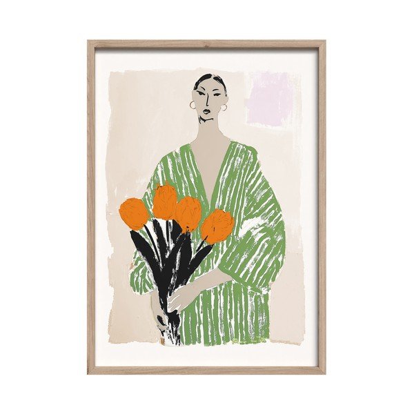 Spausdintas paveikslas su rėmeliu 50x70 cm Stella – Styler