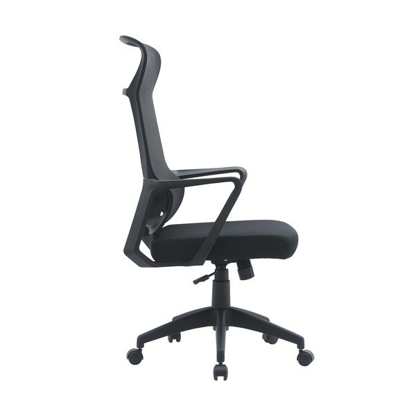 Juodos spalvos iš audinio biuro kėdė Hoboken – Yes Everyday-image-3