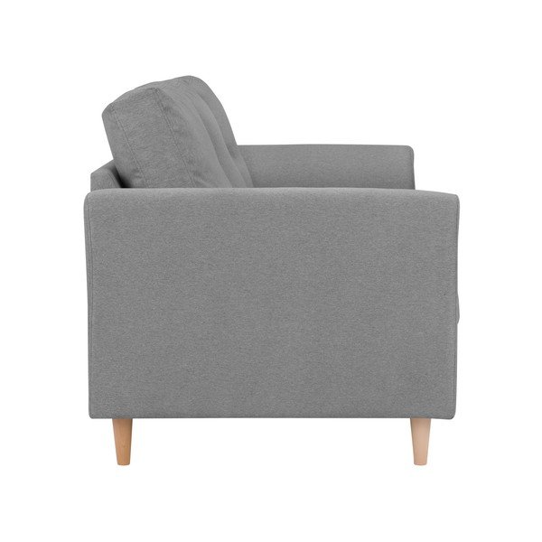Pilka dvivietė sofa "Kooko Home Smooth-image-2