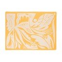 Geltonos spalvos antklodė ir pledas 165x200 cm Lino – noo.ma