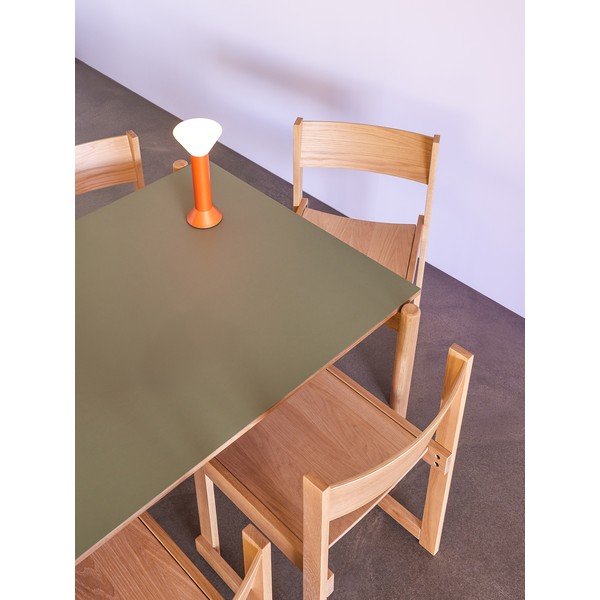 Valgomojo stalas iš ąžuolo masyvo 107x190 cm Oblique – Hübsch-image-1