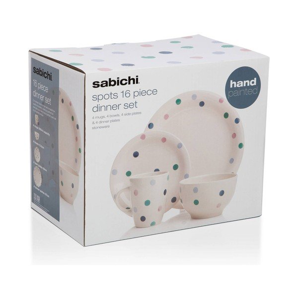Porceliano rinkinys "Spots", 16 vnt.-image-2