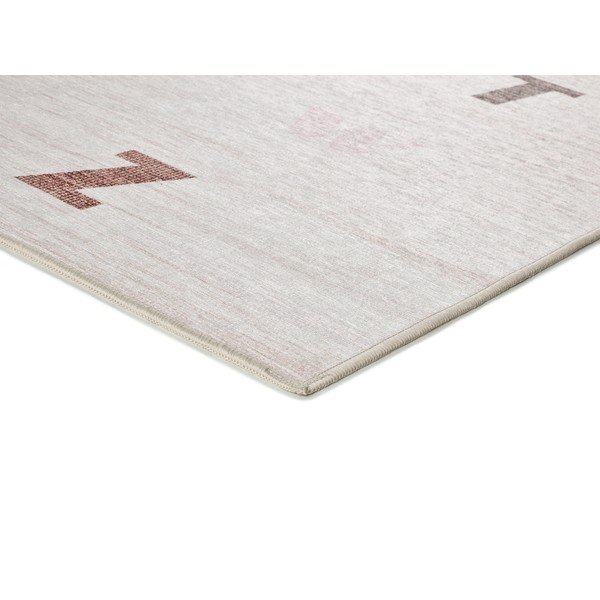 Skalbiamas vaikiškas kilimas kreminės spalvos 120x170 cm Candy – Universal-image-2