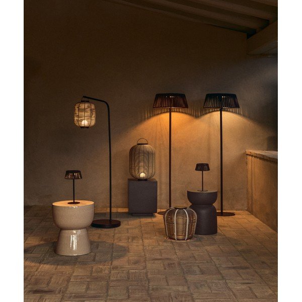 Stalinis/nešiojamas lauko šviestuvas LED saulės baterijos/USB ø 35 cm Garoina – Kave Home-image-1