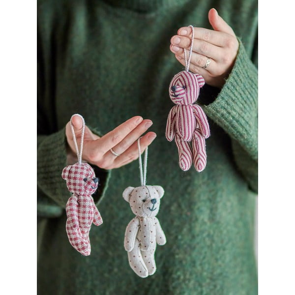 Eglutės papuošimai 3 vnt. 11,5 cm Salwa – Bloomingville-image-1