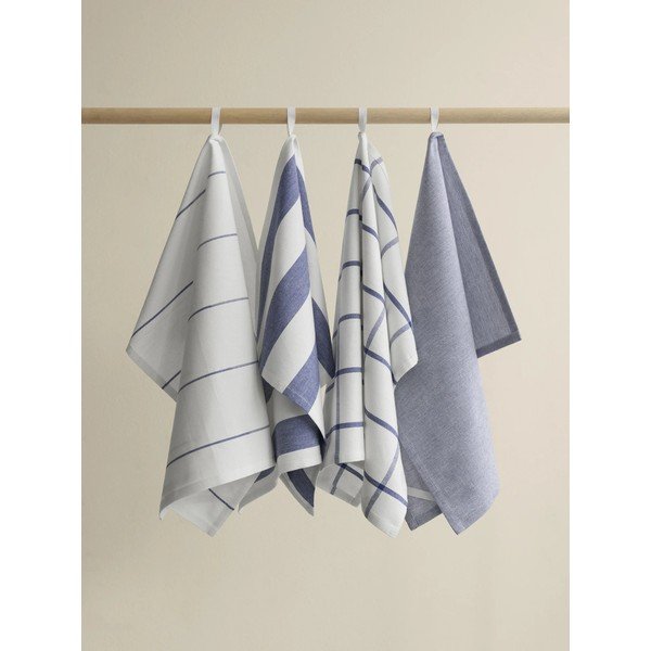 Iš organiškos medvilnės virtuvės rankšluosčiai 2 vnt. 50x70 cm Taulo – Blomus-image-1