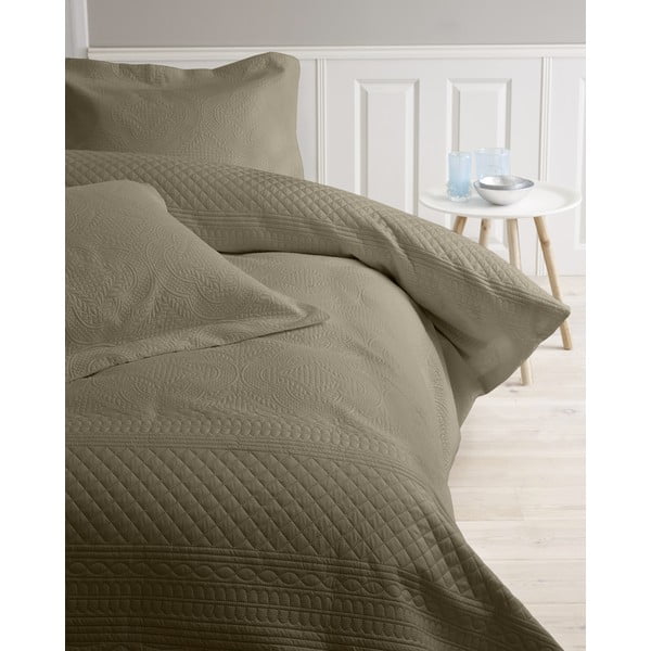 Ruda mikropluošto lovatiesė su dviem užvalkalais Sleeptime Charlene 250 x 260 cm
