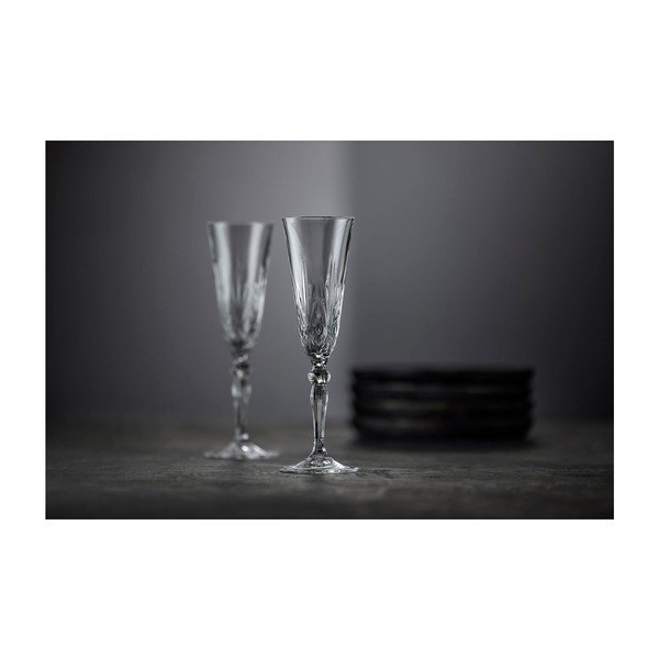 Stiklinės 4 vnt. šampanui 160 ml Melodia – Lyngby Glas-image-3