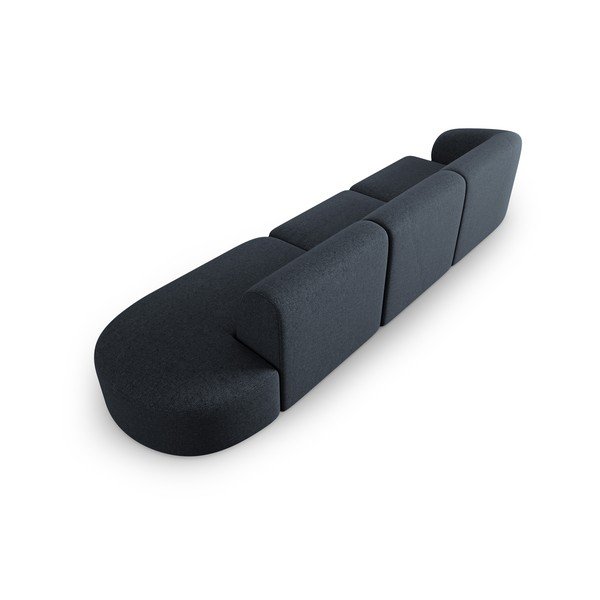 Sofa mėlynos spalvos 302 cm Shane – Micadoni Home-image-2
