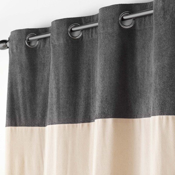 Užuolaida antracito spalvos/smėlio spalvos 140x240 cm Tessa – douceur d'intérieur-image-1