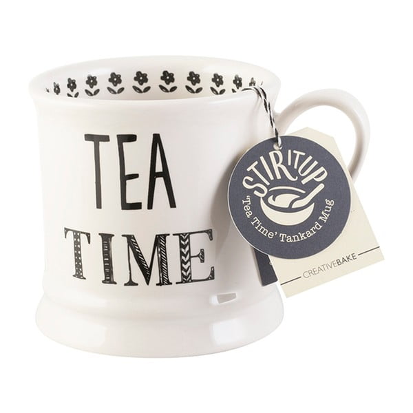 Keraminis puodelis "Creative Tops Stir It Up Tea Time", 280 ml