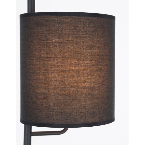 Juodos spalvos iš metalo pastatomas šviestuvas (aukštis 176 cm) Yama – Nova Luce-image-2