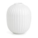 Balta porcelianinė žvakidė Kähler Design Hammershoi, aukštis 10 cm