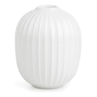 Balta porcelianinė žvakidė Kähler Design Hammershoi, aukštis 10 cm
