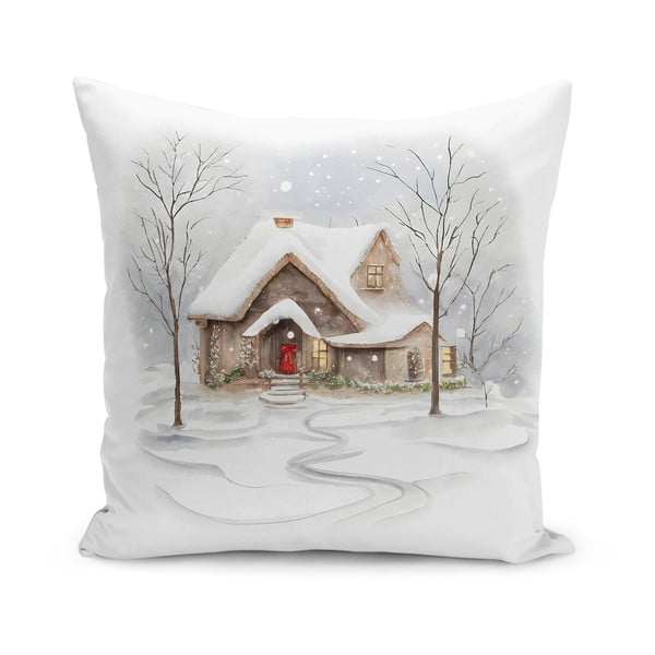 Dekoratyvinis pagalvės užvalkalas su Kalėdų motyvu 43x43 cm – Mila Home