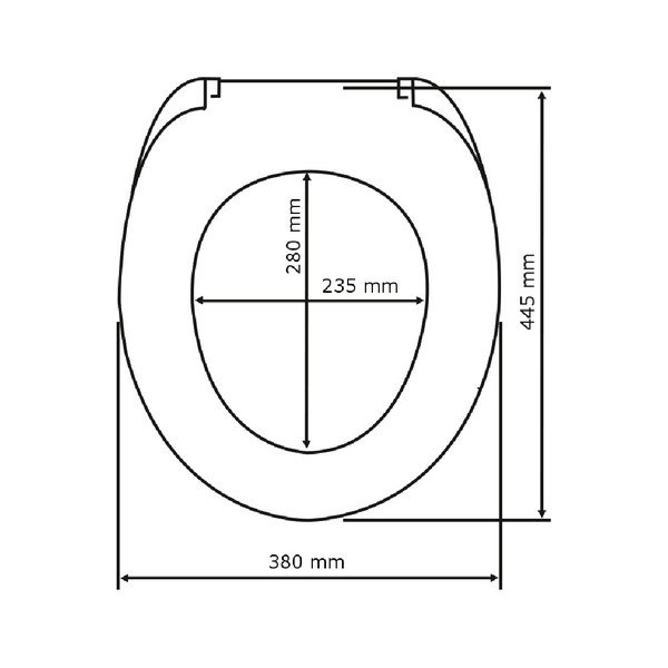 Wenko Fish & Cat klozeto sėdynė, 45 x 37,5 cm-image-4