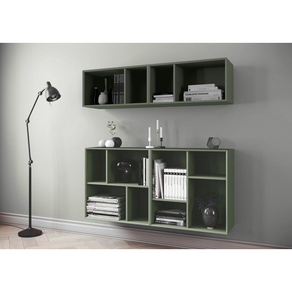 Tamsiai žalia lentyna Tenzo Z Cube, 70 x 70 cm-image-1