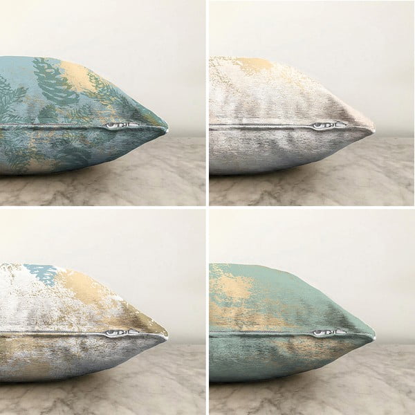 4 pagalvėlių užvalkalų rinkinys Minimalist Cushion Covers Sparkle, 55 x 55 cm-image-1