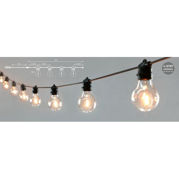 Šviečianti girlianda lempučių skaičius 10 vnt. ilgis 500 cm Link – Markslöjd-image-4