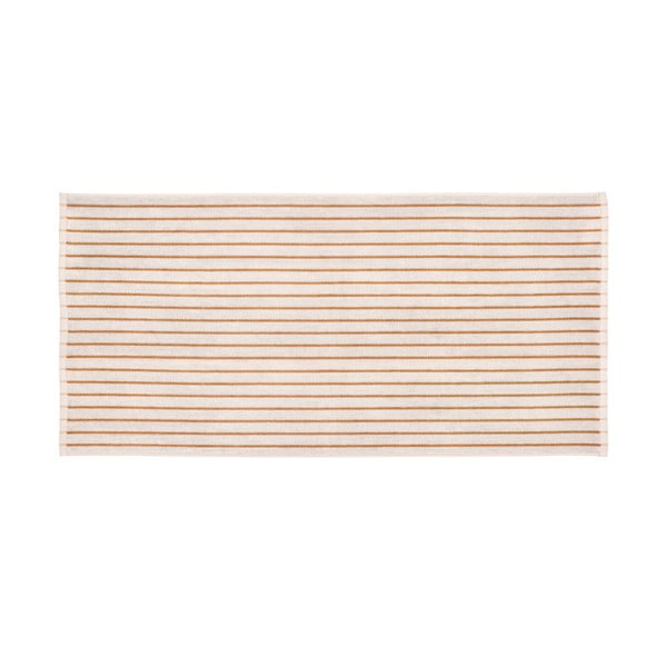 Oranžinės spalvos/smėlio spalvos iš frote audinio iš organiškos medvilnės vonios rankšluostis 70x140 cm Arto – Blomus-image-2