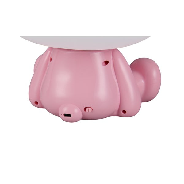 Rožinės spalvos vaikiškas šviestuvas LED Hopper – Reality-image-4