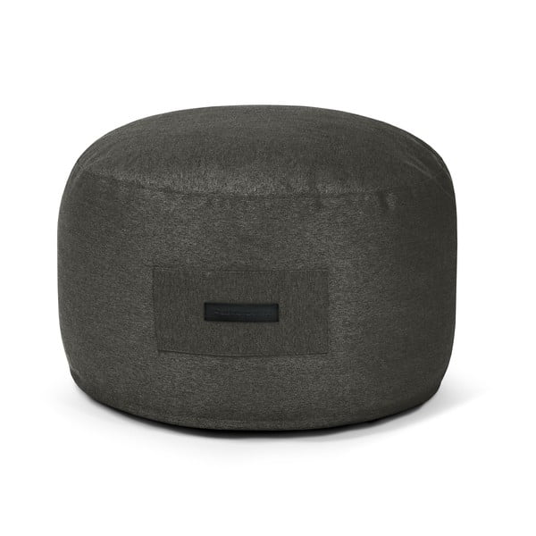 Tamsiai pilkos spalvos pufas Om 60 – SLOWDOWN