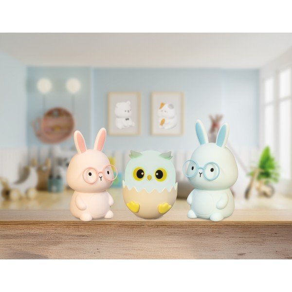 Šviesiai mėlynos spalvos vaikiška naktinė lemputė Felix – Fischer & Honsel-image-4