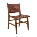 Iš tikmedžio masyvo valgomojo kėdės rudos spalvos 2 vnt. Perugia – House Nordic